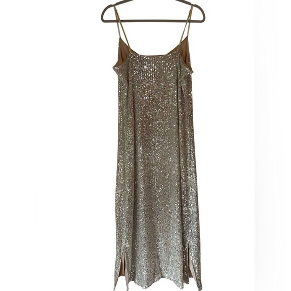 BB Dakota by Steve Madden Sequin Dress Women’s Size Large - Picture 5 of 14